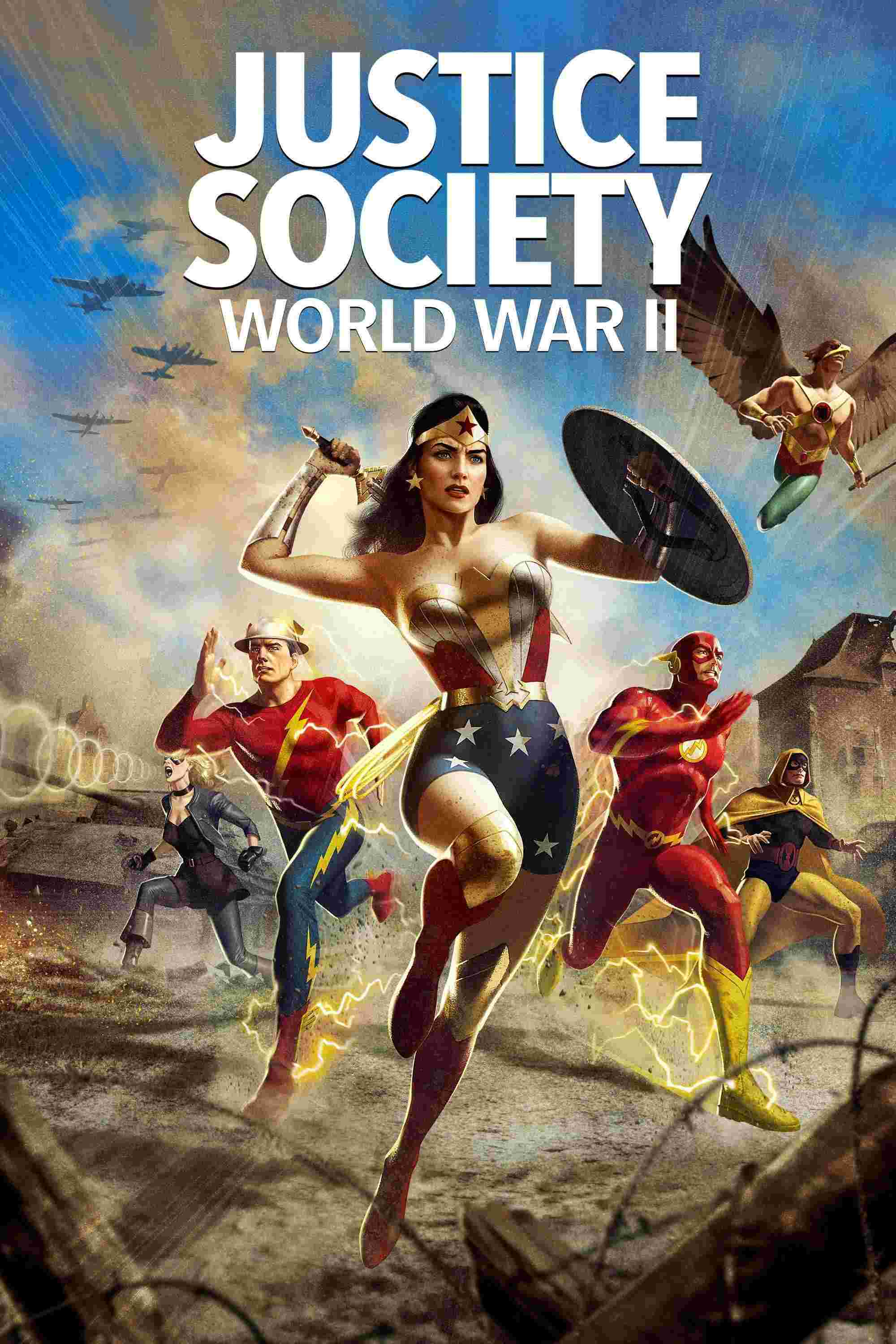 Justice Society: World War II (2021) Stana Katic